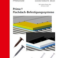 Primo® Flat roof fastening systems